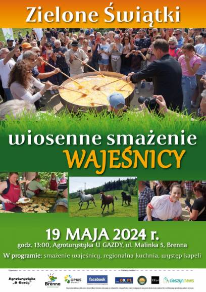 Zielone Świątki - wiosenne smażenie wajeśnicy